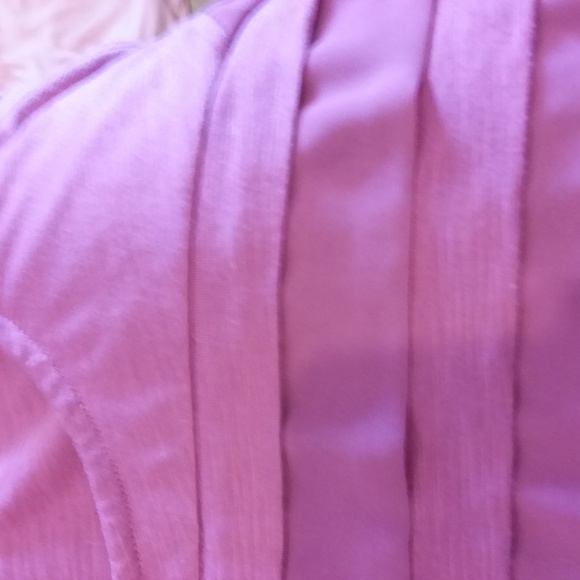 Coldwater Creek lavender knit short sleeve top size 2X - Picture 6 of 6